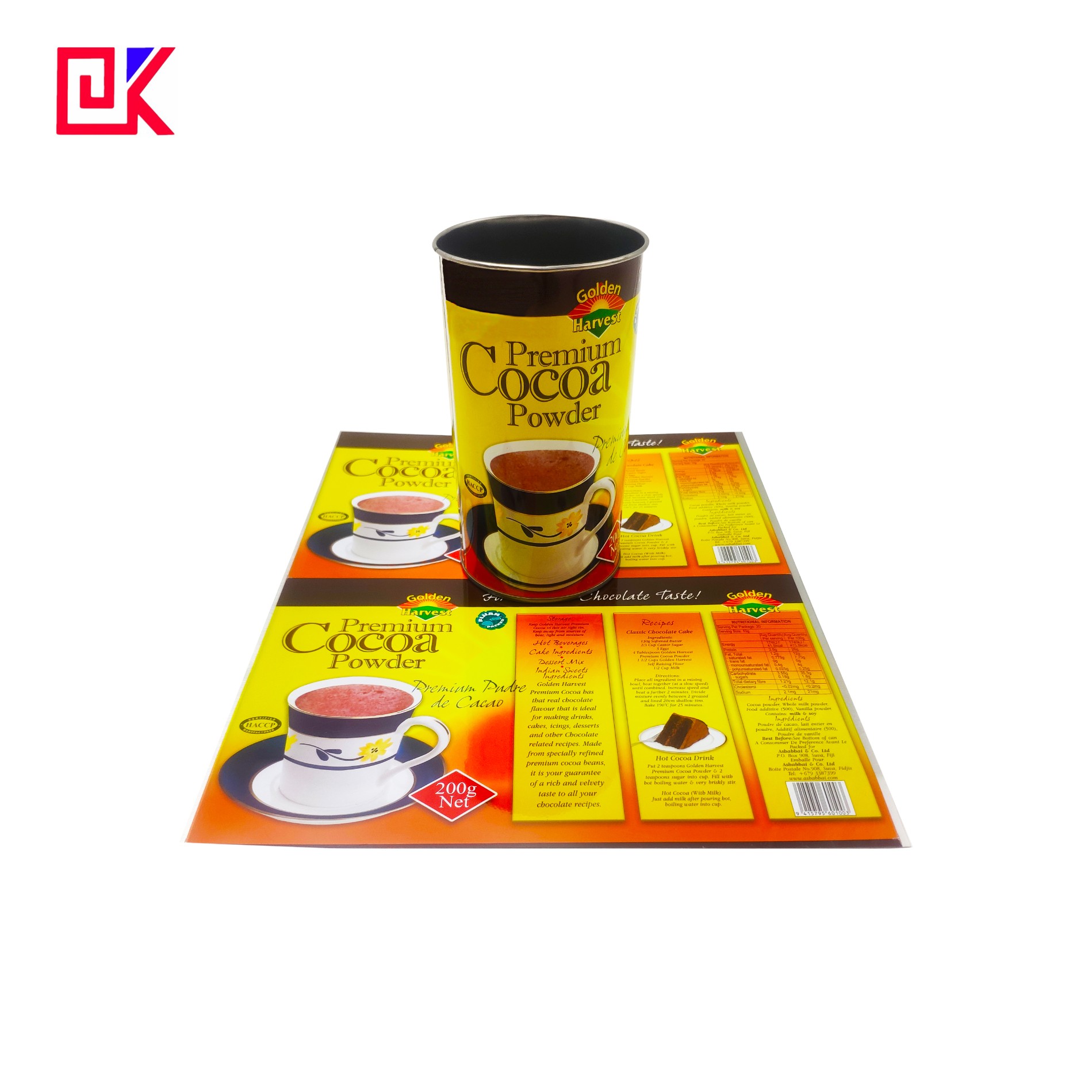 Food Grade Printing Metal Tins For Coffee Box