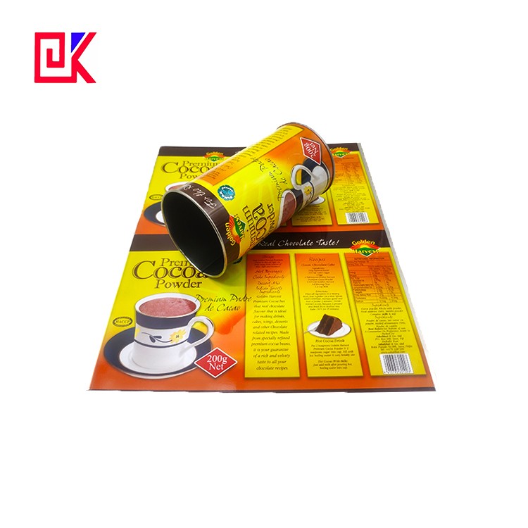 Food Grade Printing Metal Tins For Coffee Box