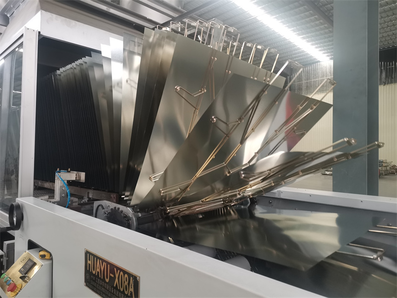 Drying process of tin sheet print ink