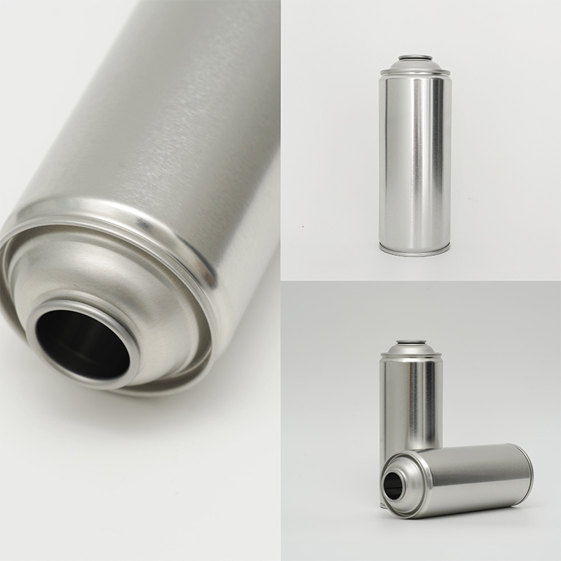 65X158mm Neck-in Aerosol Empty Spray Tin Can