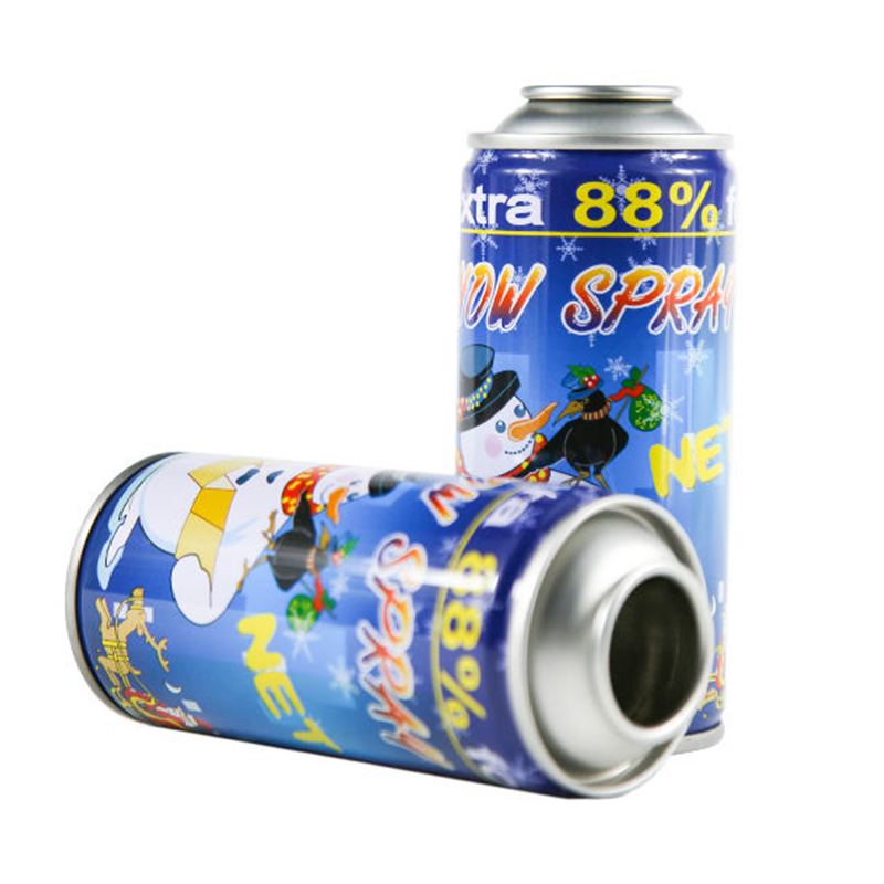 52mm Metal Empty Aerosol Snow Spray tin Can For Party