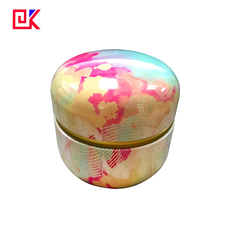 Egg Shape Gift Tins Box Candy Container