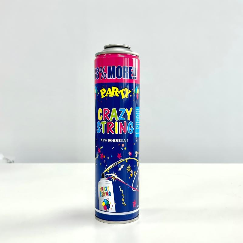 China factory supply 52mm 350ml snowflake aerosol cans high quality China factory supply 52mm 350ml snowflake aerosol cans high quality