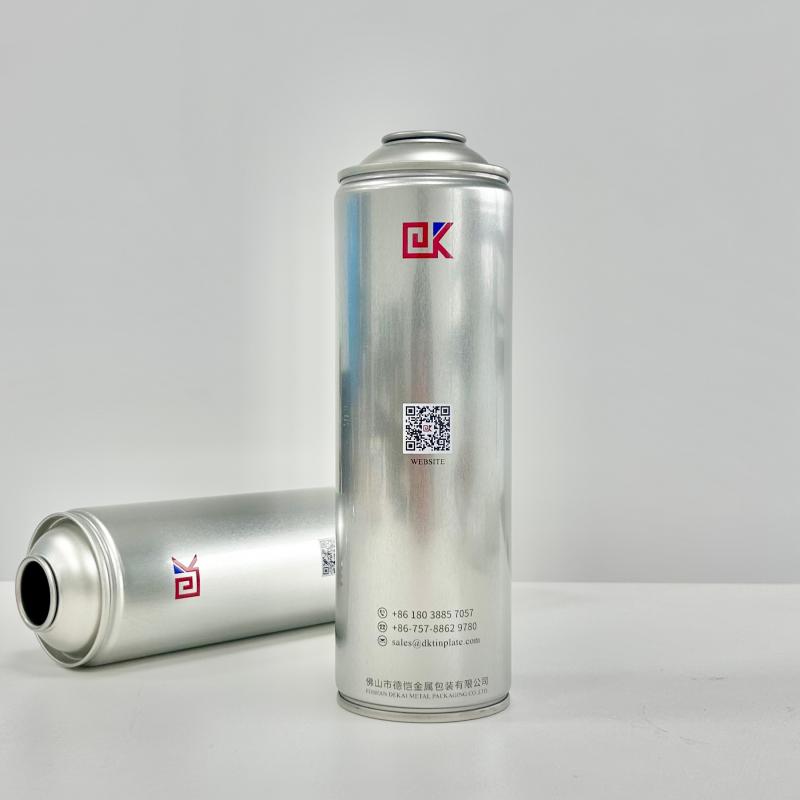 round air spray tin can