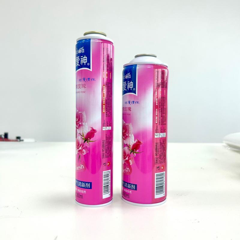 Factory Refillable Metal Perfume Spray Bottle Air Freshener Aerosol Can 480ml Factory Refillable Metal Perfume Spray Bottle Air Freshener Aerosol Can 480ml