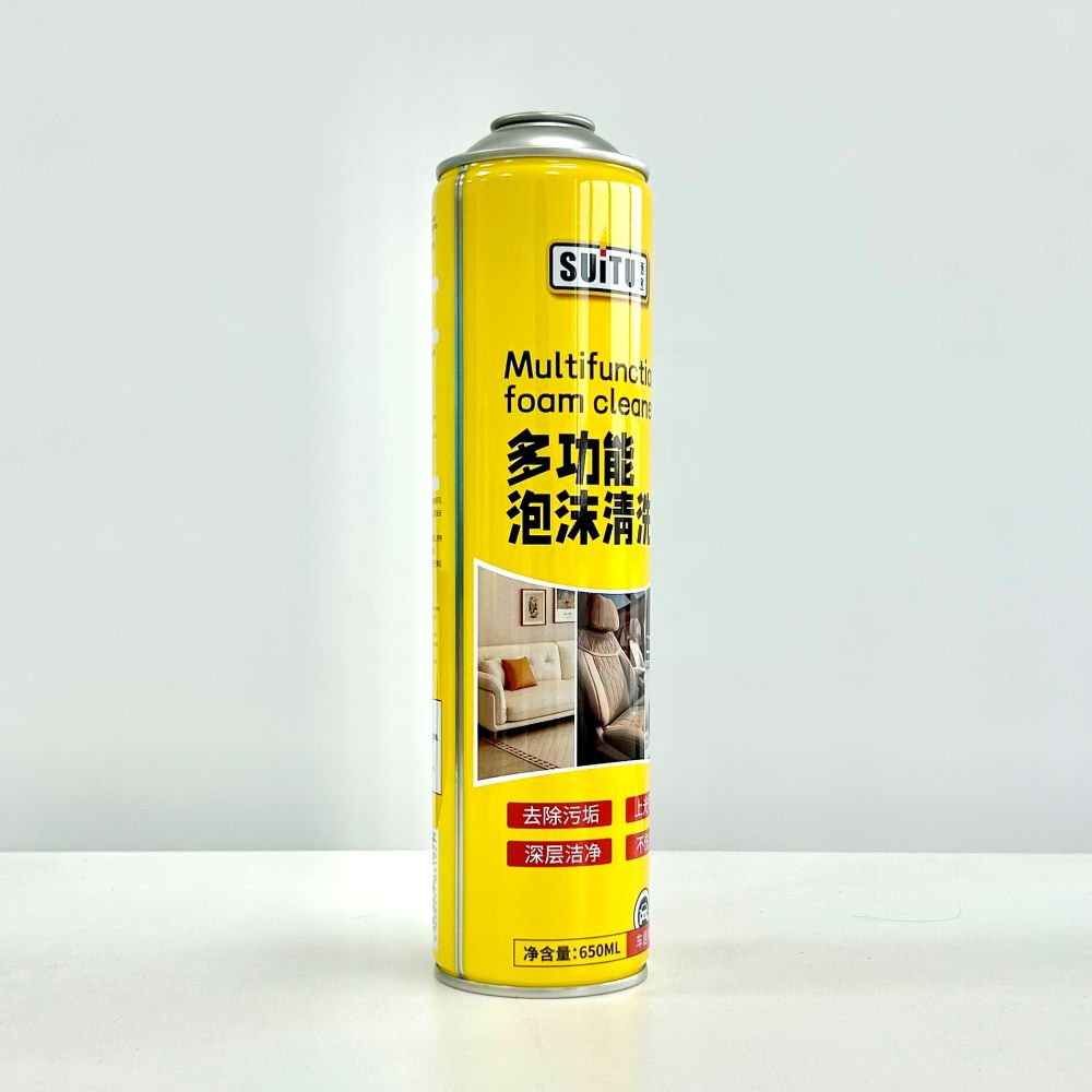 household foam cleaner cans