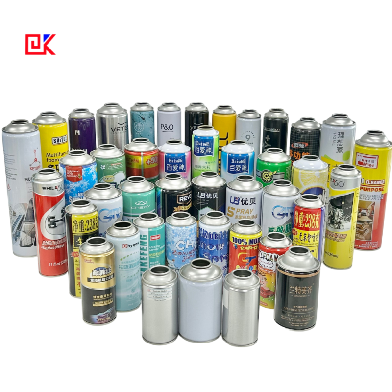 Factory customized diameter 52mm-70mm refillable aerosol cans Factory customized diameter 52mm-70mm refillable aerosol cans