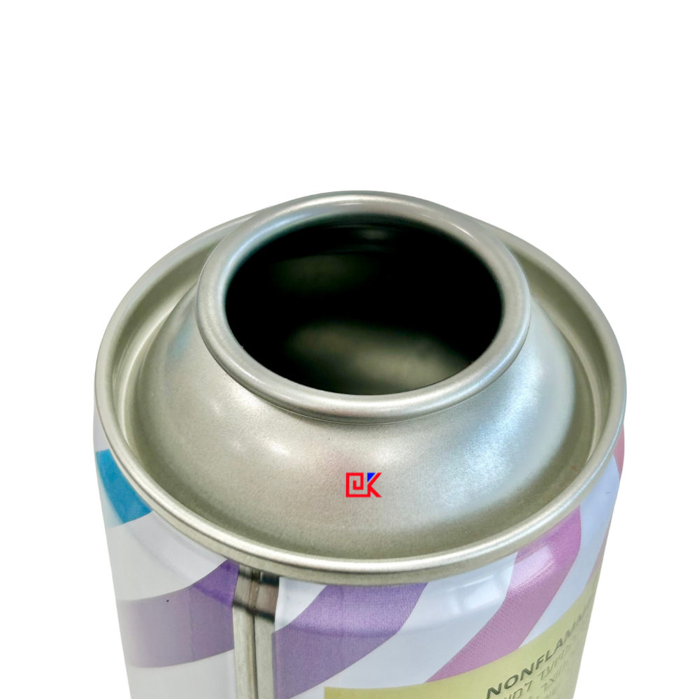 300ml Empty Metal Tin Aerosol Can