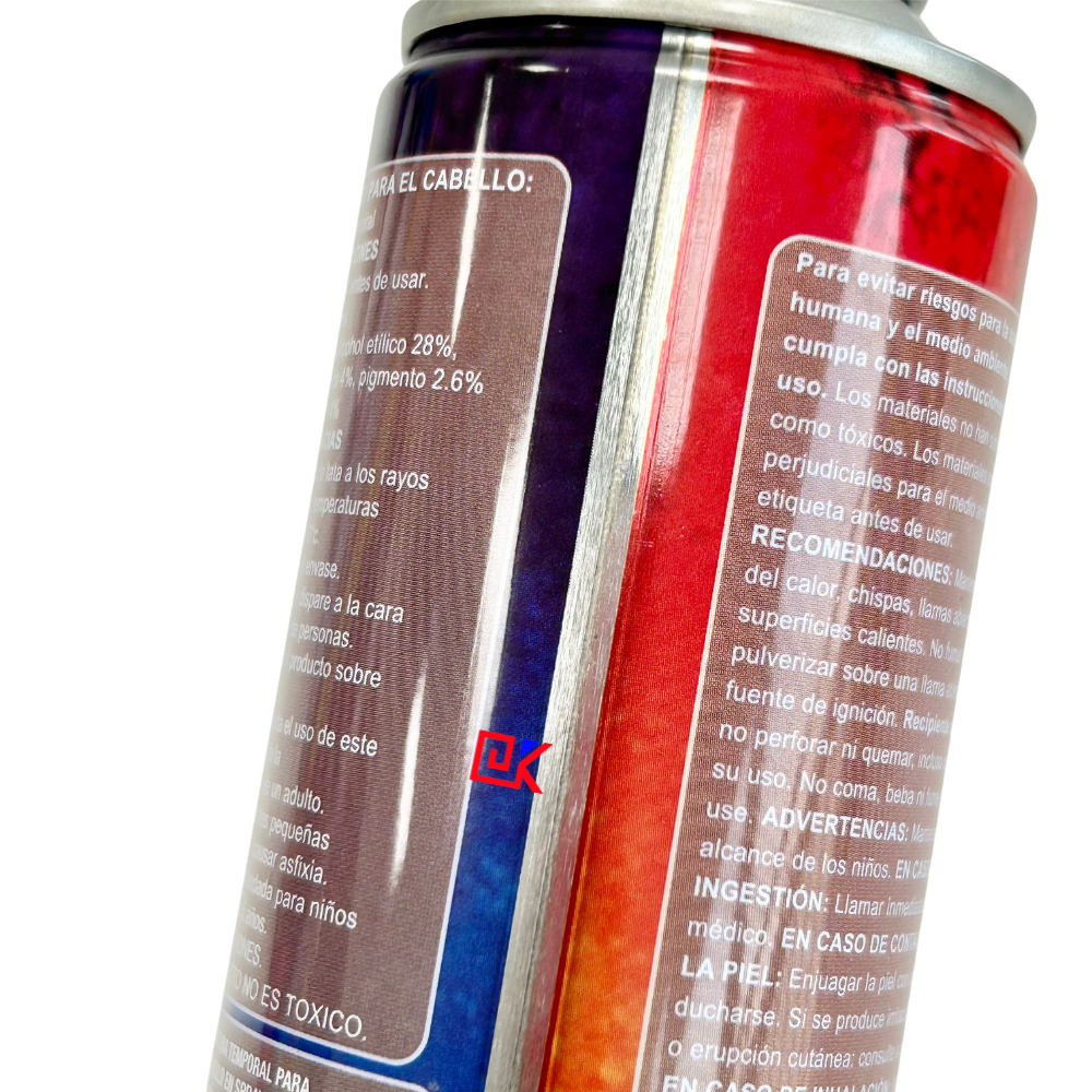 tinplate aerosol can