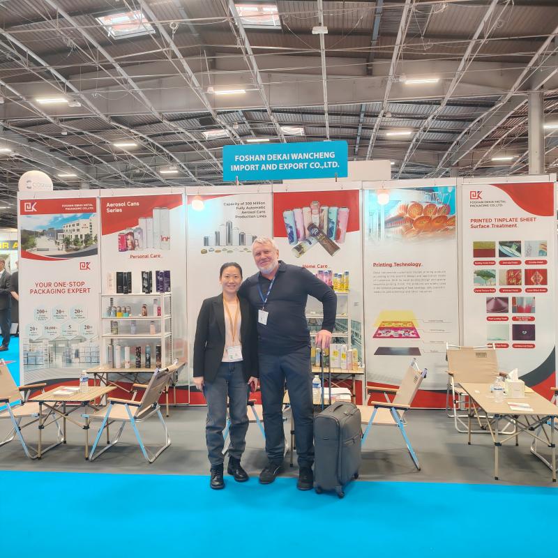 Foshan Dekai Metal Packaging Co., Ltd. debuts at Paris Packaging Exhibition