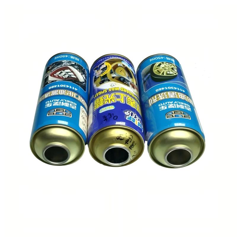aerosol tin cans