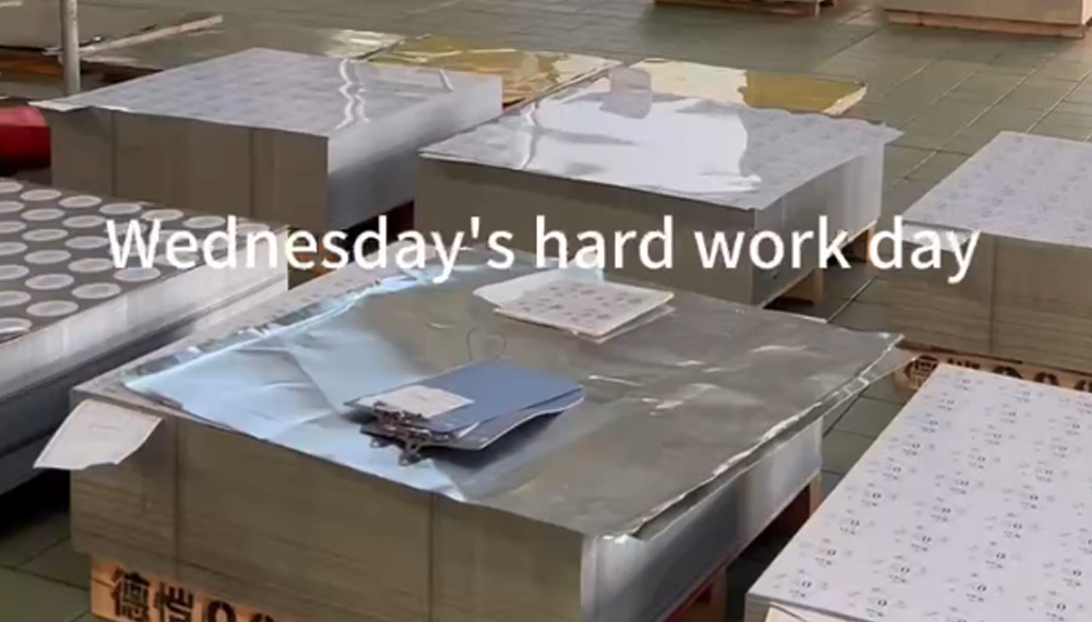 Wednesday is a busy day