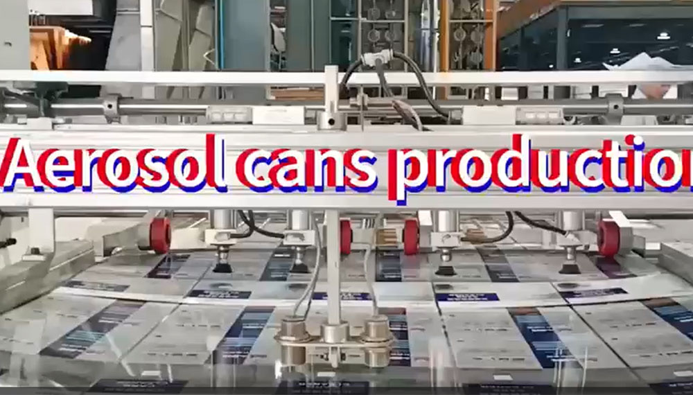 From tinplate printing to aerosol can production