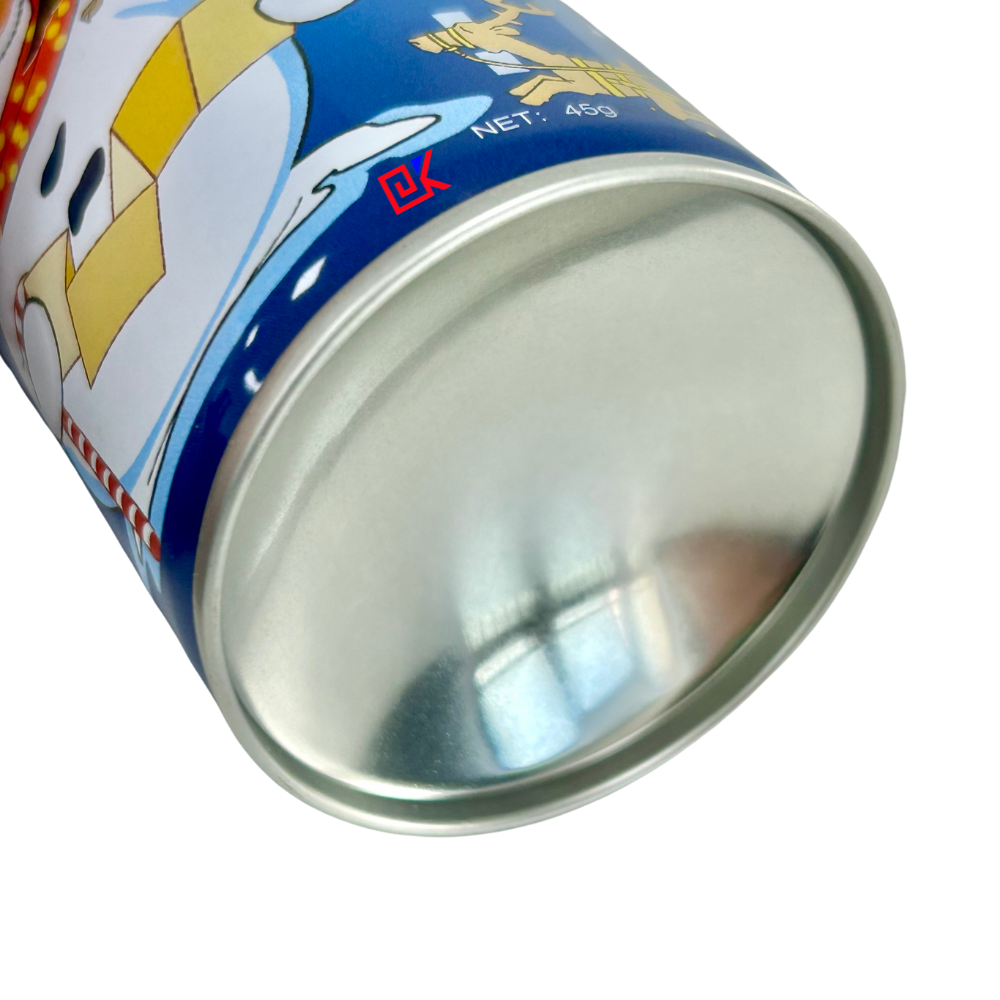 Boîte de conserve vide en aérosol à col pour la fête