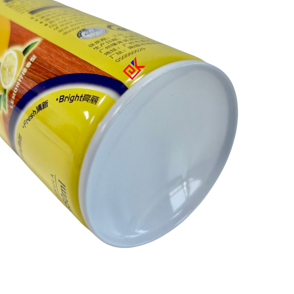 Boîte aérosol vide à col fermé pour produit nettoyant ménager