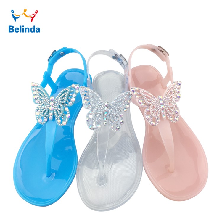 Flat Shoes Butterfly Sandals For Women And Ladies