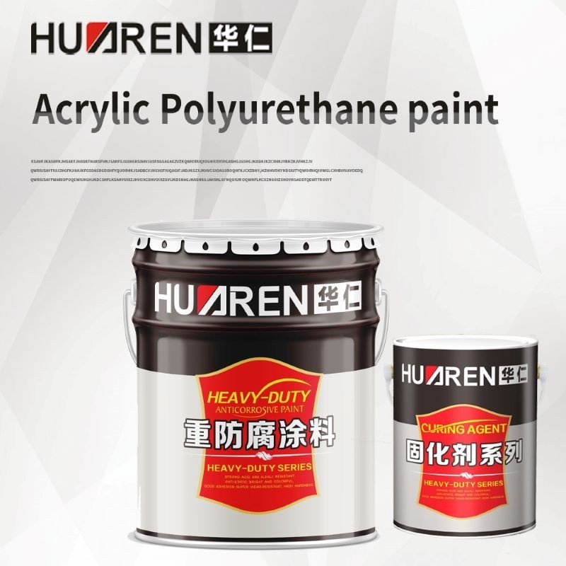 Revêtement de peinture de finition émail polyuréthane acrylique
