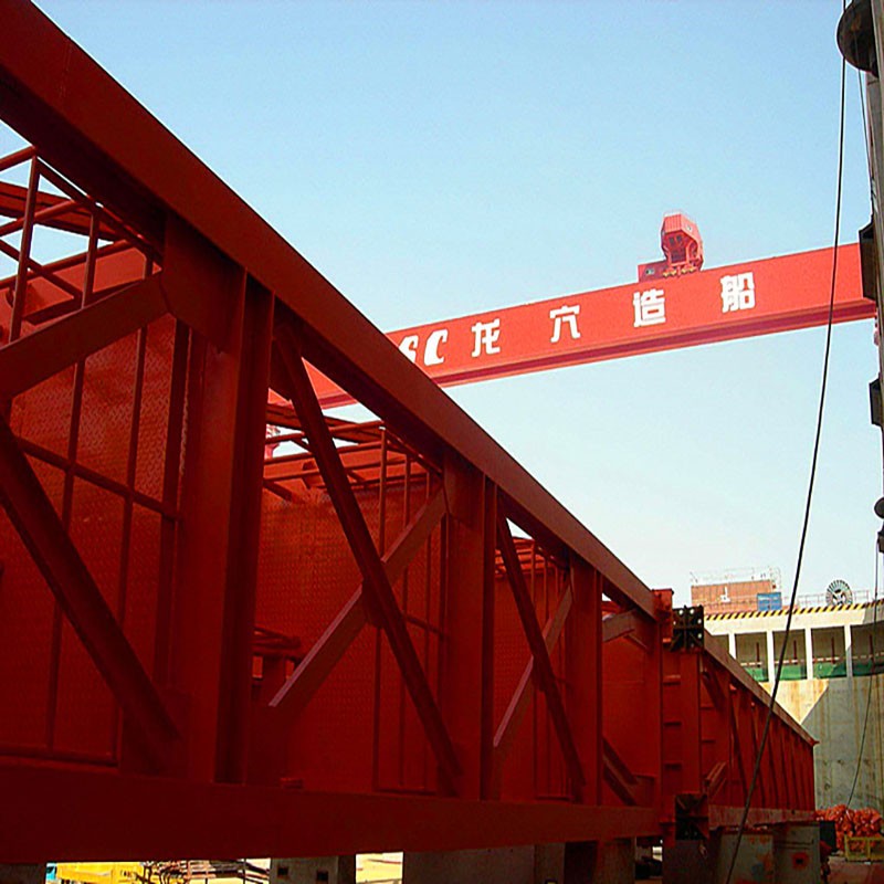 Ponte de pintura anticorrosiva de estrutura de aço