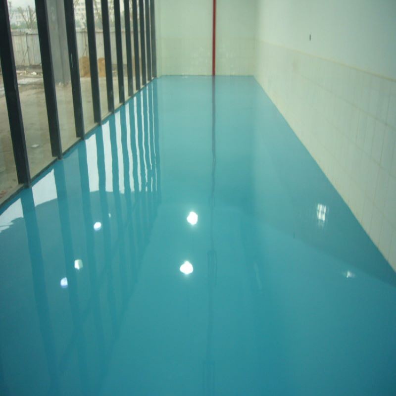 Tinta epóxi de piso para superfícies de piso de concreto