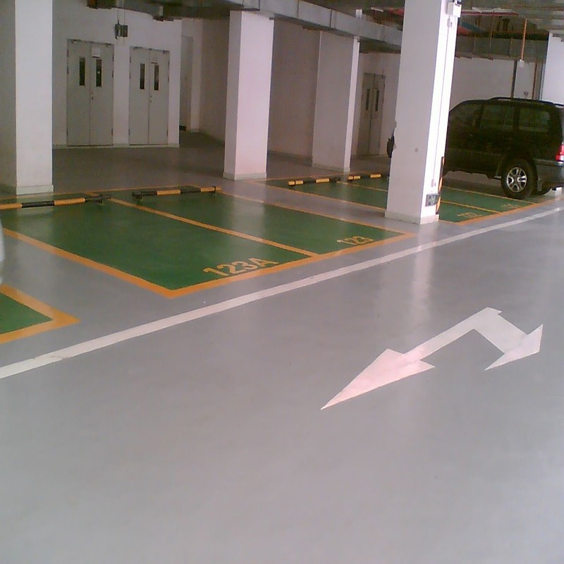 Epoxy Floor Paint Car Parking Floor Coating