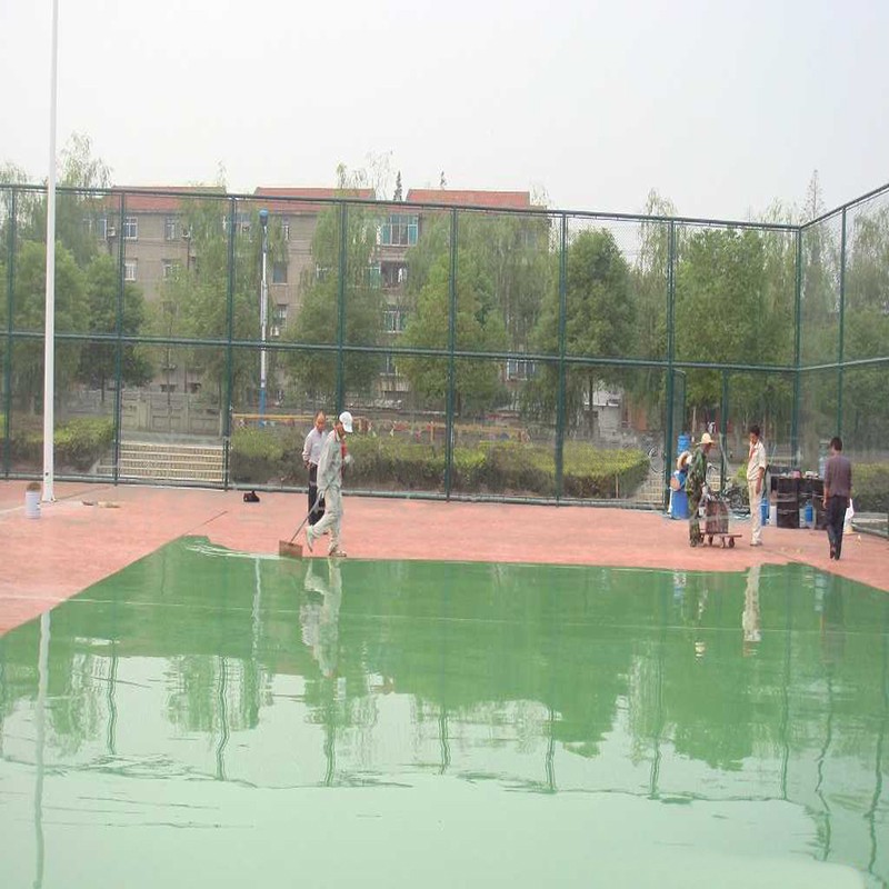 Cat Lantai Lapangan Tenis Akrilik