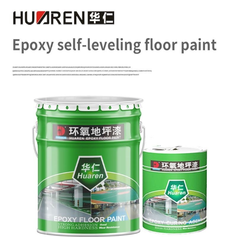 Pintura epoxi para pisos autonivelantes resistente a rayones