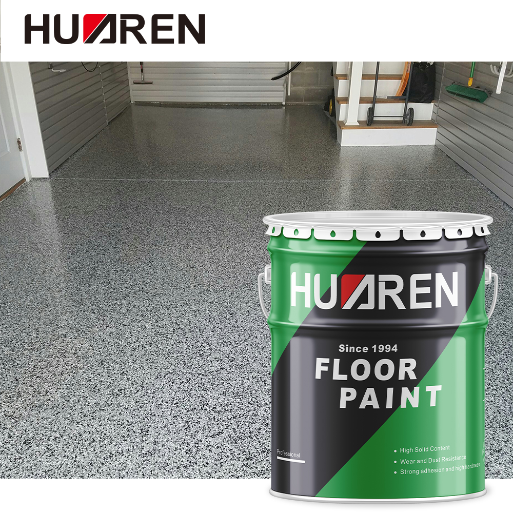Huaren Floor Paint Epoxy Garage Floor Pu Floor Paint Epoxy Flooring