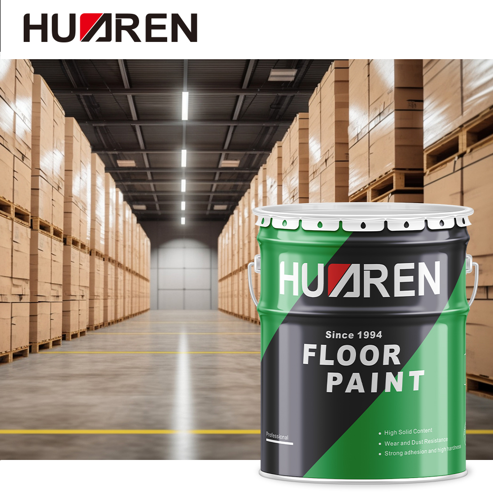 Pintura para pisos Huaren Revestimiento para pisos epoxi para garaje
