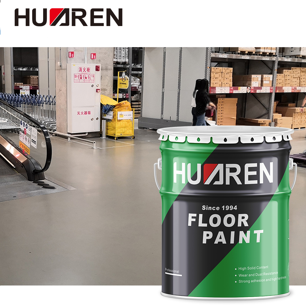 Pintura acrílica para pisos Huaren Pintura para concreto al aire libre