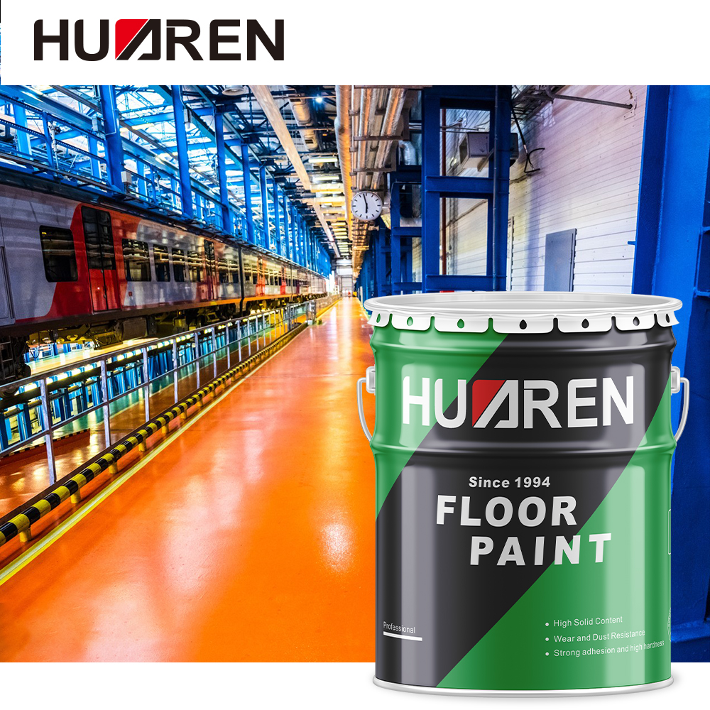Huaren Self Leveling Industrial Solid Color Floor Paint