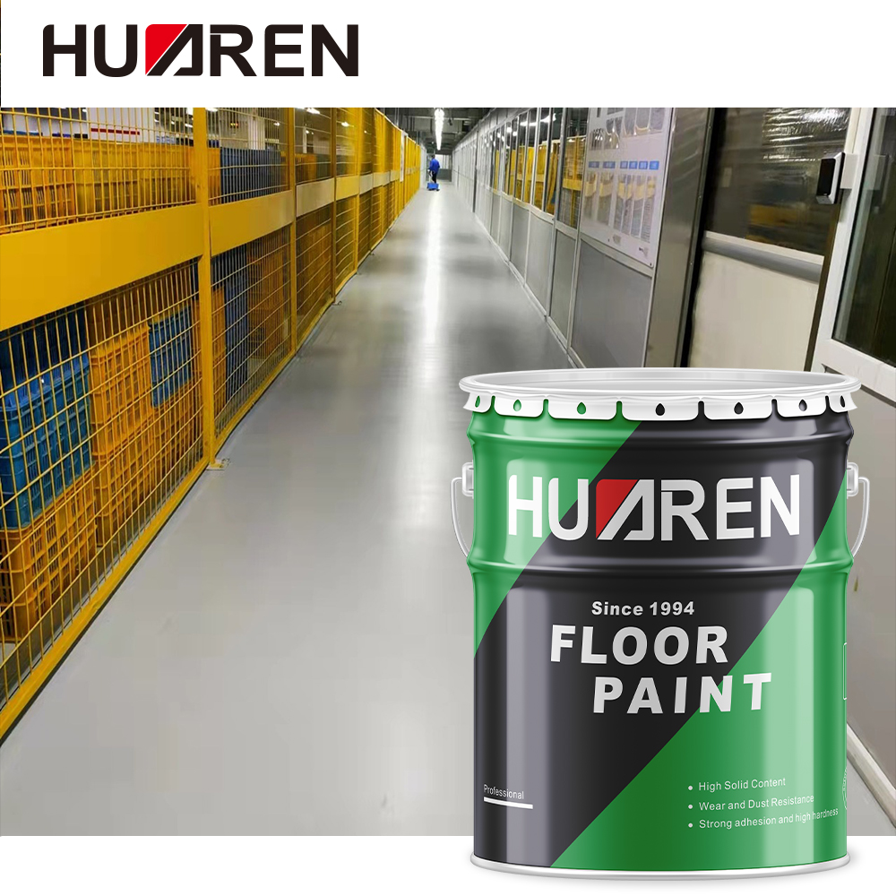 Pintura para pisos Huaren Revestimiento para pisos de taller de plantas sin polvo