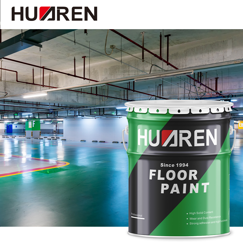 Huaren Floor Paint Dust Proof Concrete Floor Coating