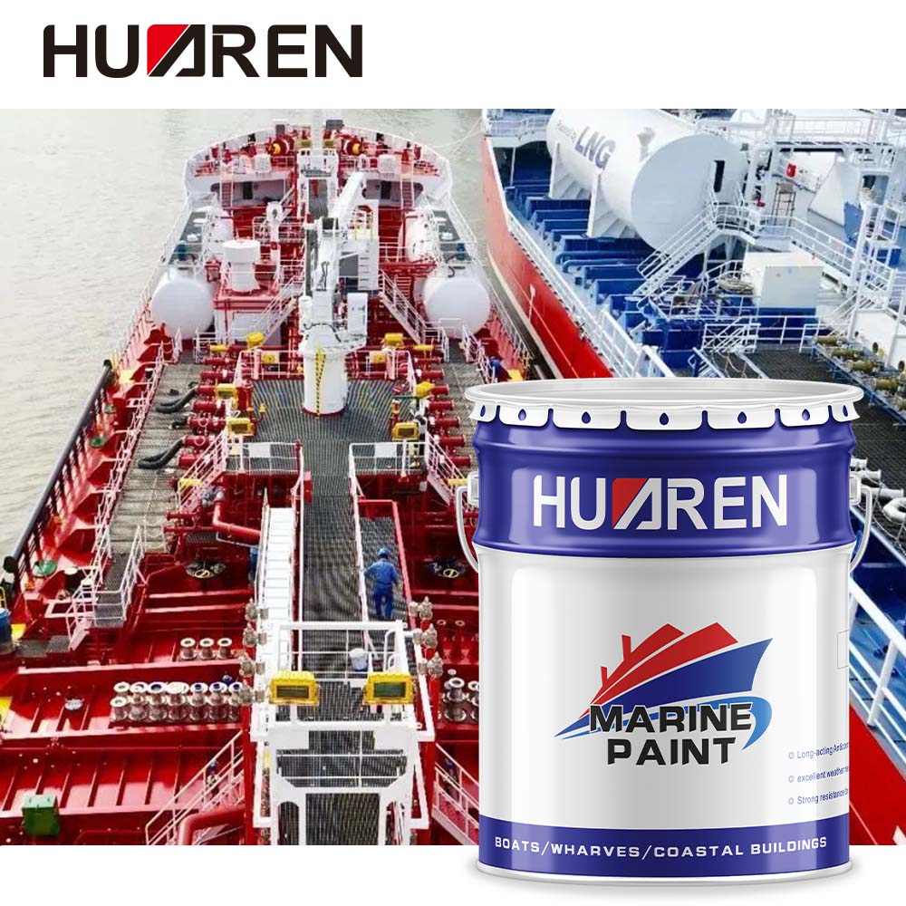 Pintura antiincrustante para barcos con revestimiento de metal Huaren