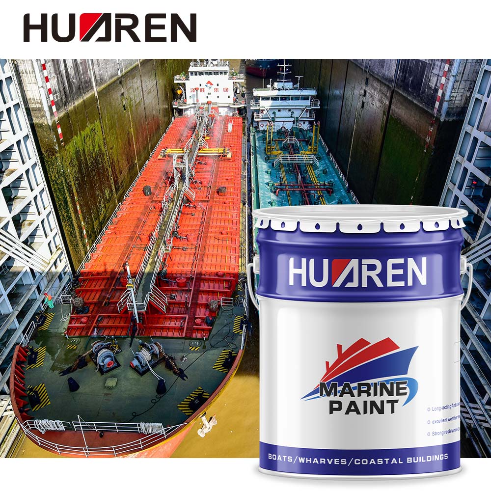 Pintura anti-incrustante para barco com revestimento metálico Huaren