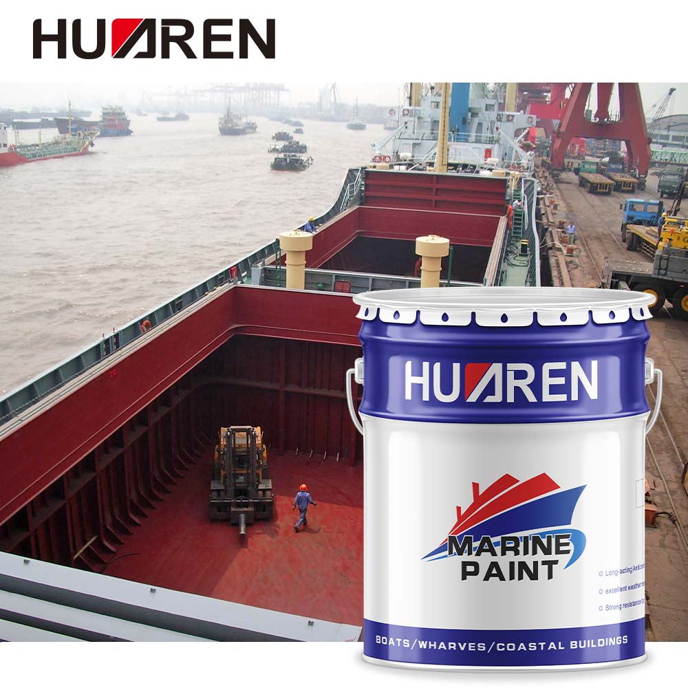Pintura para barcos Huaren resistente al desgaste en la parte superior
