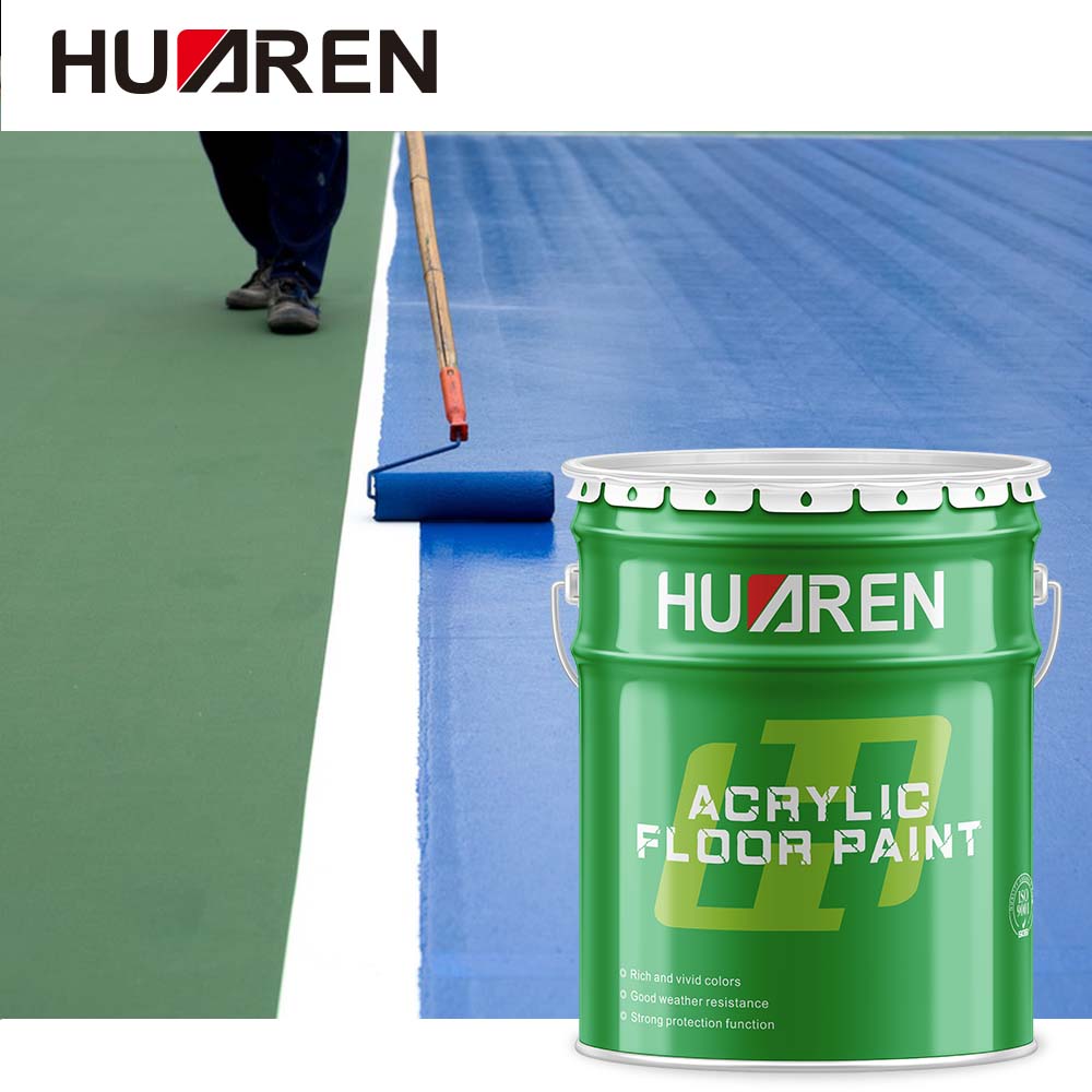 Huaren Fast Drying Acrylic Floor Paint Concrete