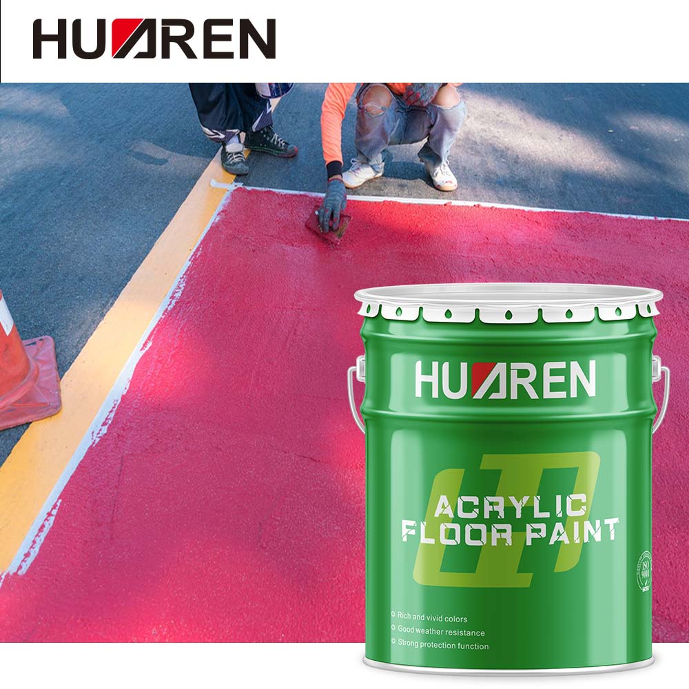 Huaren High Build Semi-Gloss Finish Acrylic Latex Concrete Paint