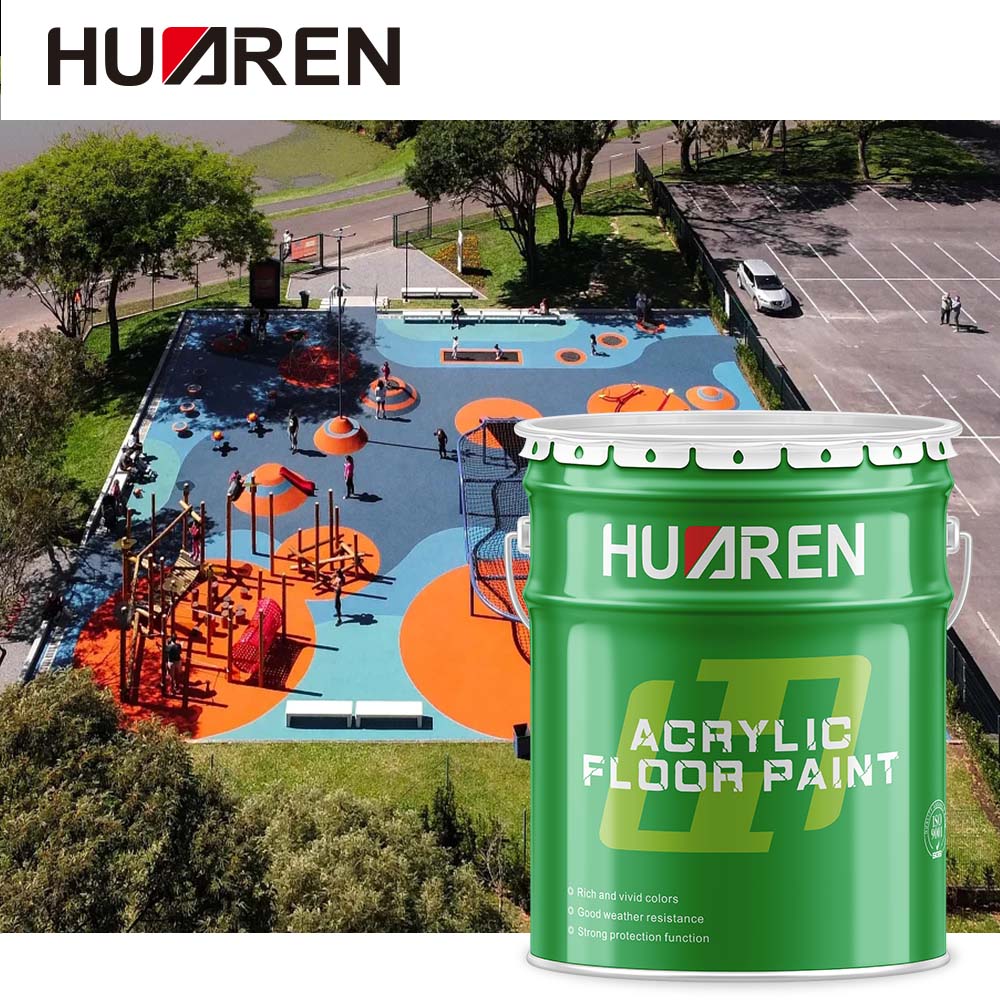 Sơn phủ sàn acrylic giá rẻ Huaren