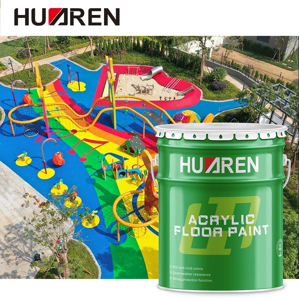 Sàn nhà để xe sơn acrylic gốc nước Huaren