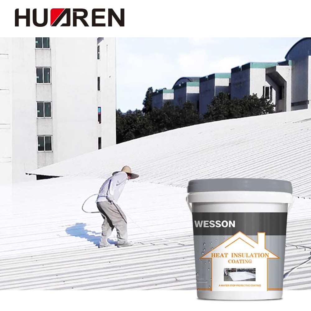 Pintura impermeabilizante para techos de alta resistencia adhesiva Huaren