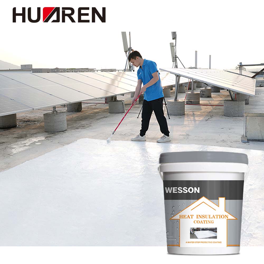 Huaren High Adhesive Strength Roof Waterproofing Paint