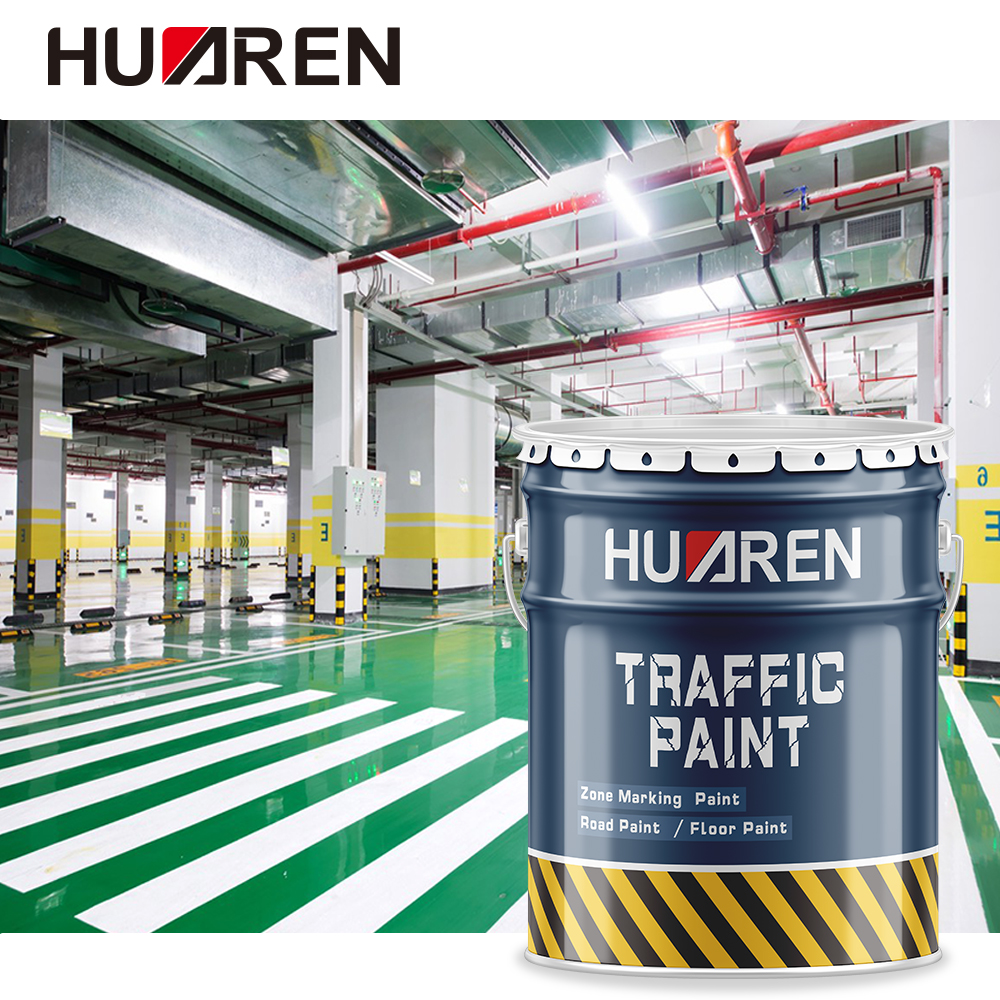 Huaren Weather Resistance Green Line Paint