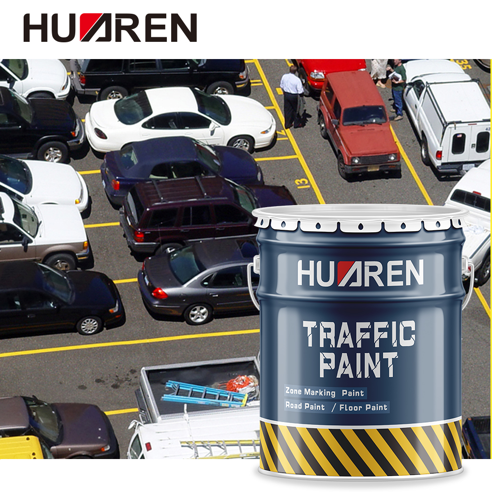 Huaren Weather Resistance Yellow Parking Lot Paint