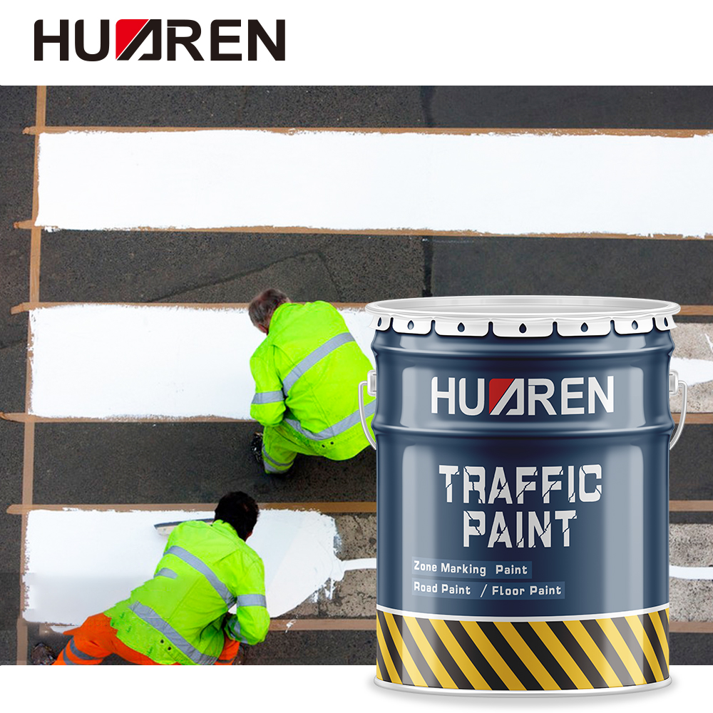 Huaren High Adhesive Quality Red Traffic Paint