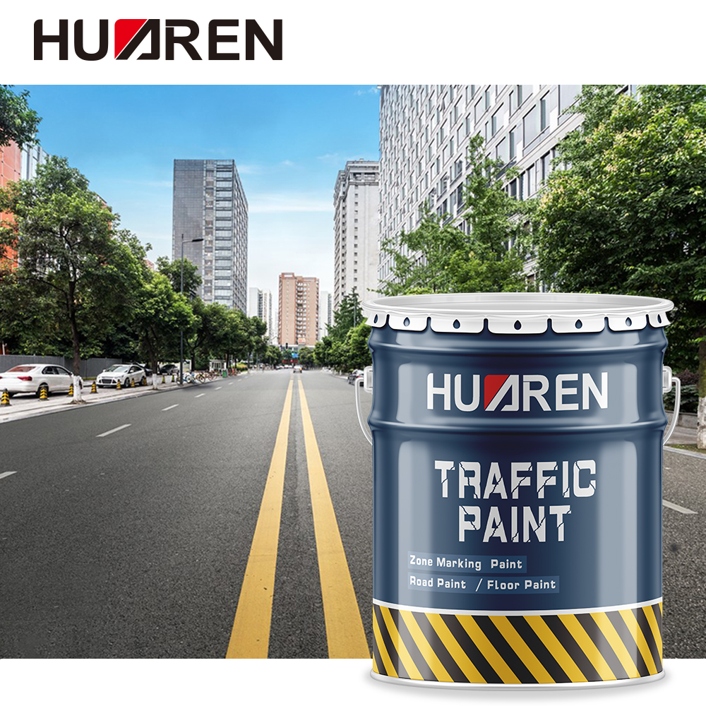 Huaren High Adhesive Quality Red Traffic Paint