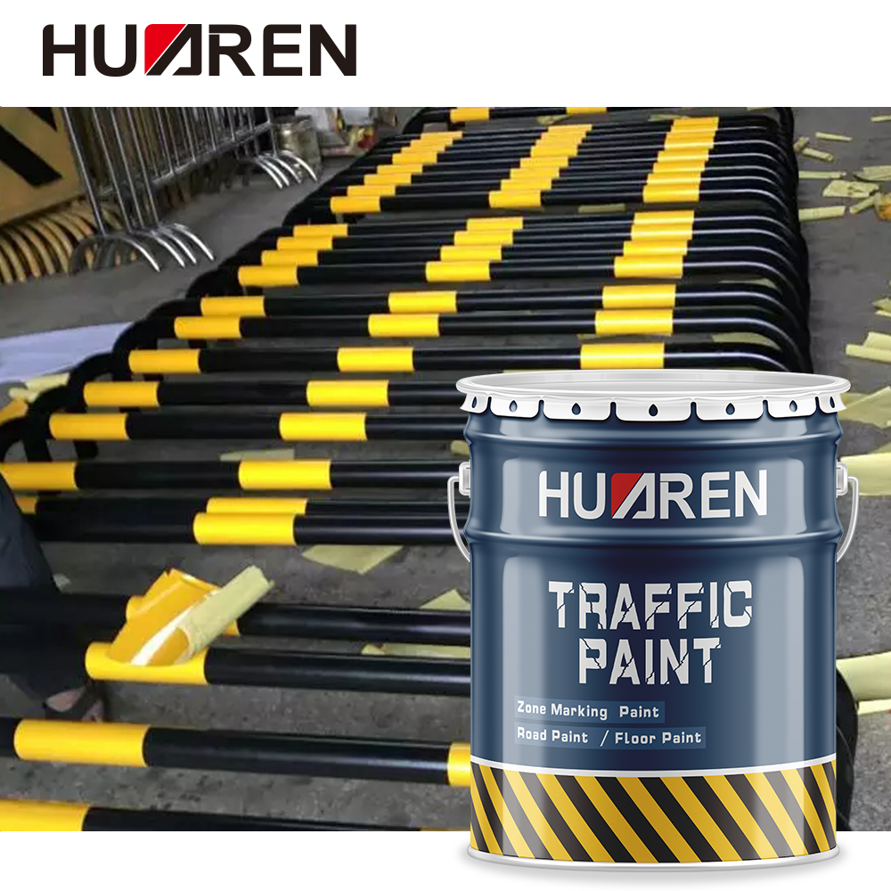 Peinture jaune pour parking Huaren résistante aux intempéries