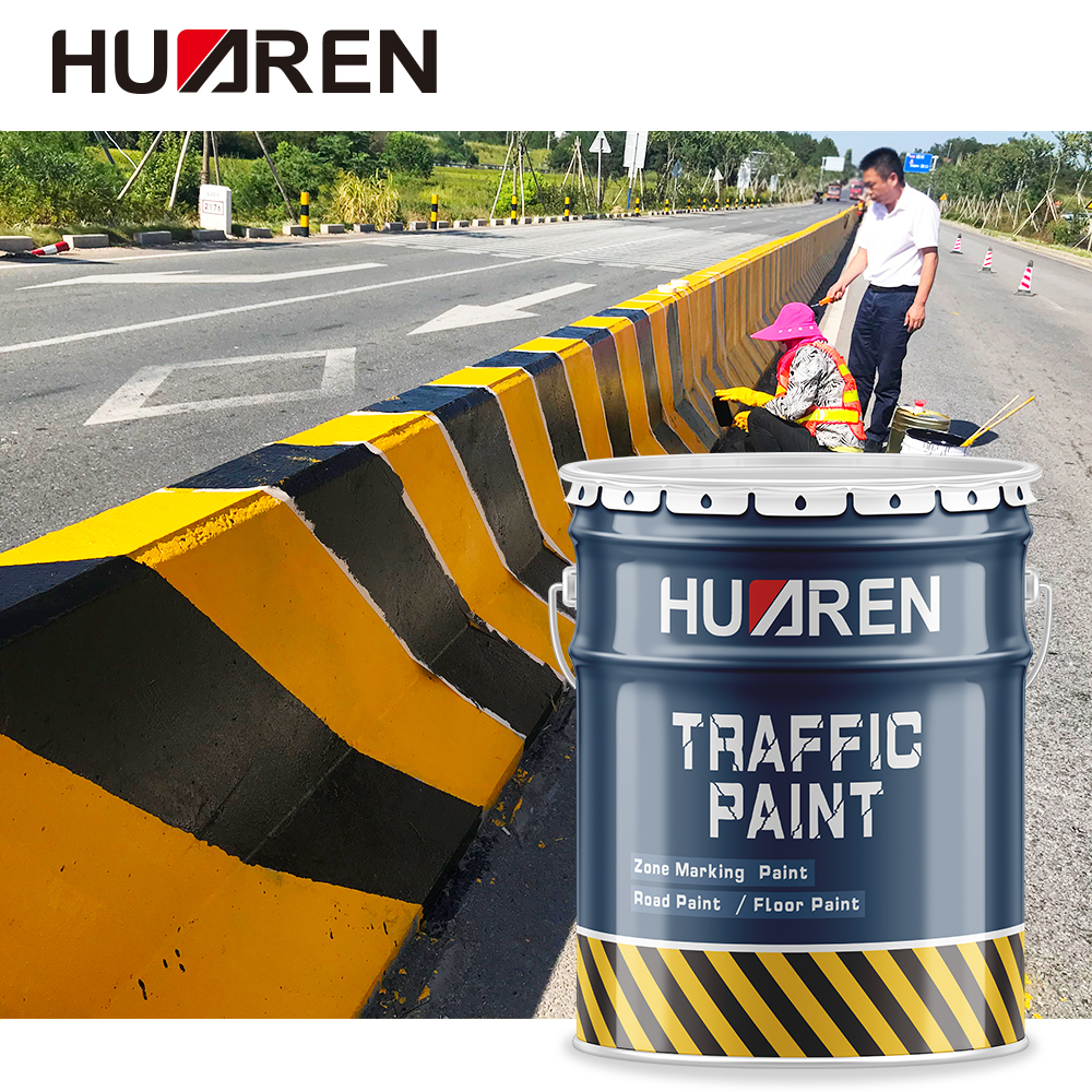 Tinta branca para tráfego Huaren com resistência à derrapagem