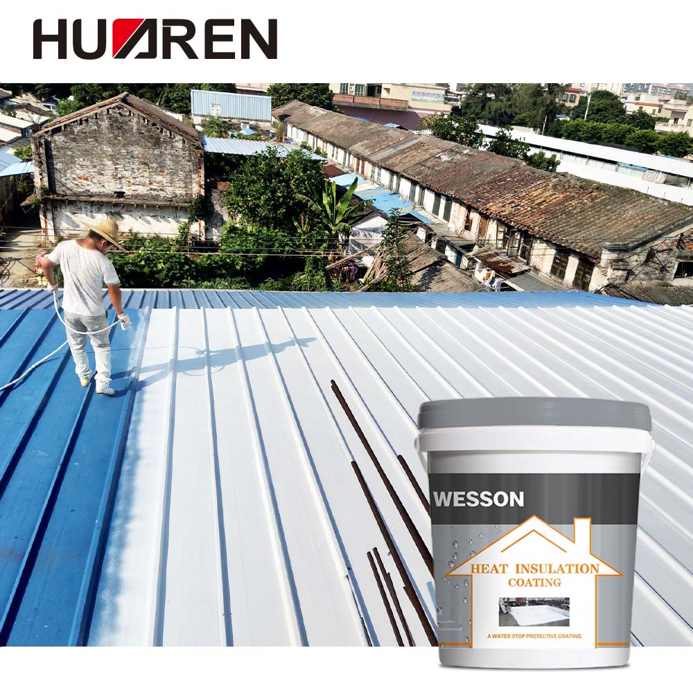 Huaren Quick Drying Polyurea Waterproof Anticorrosive Salutan Bumbung