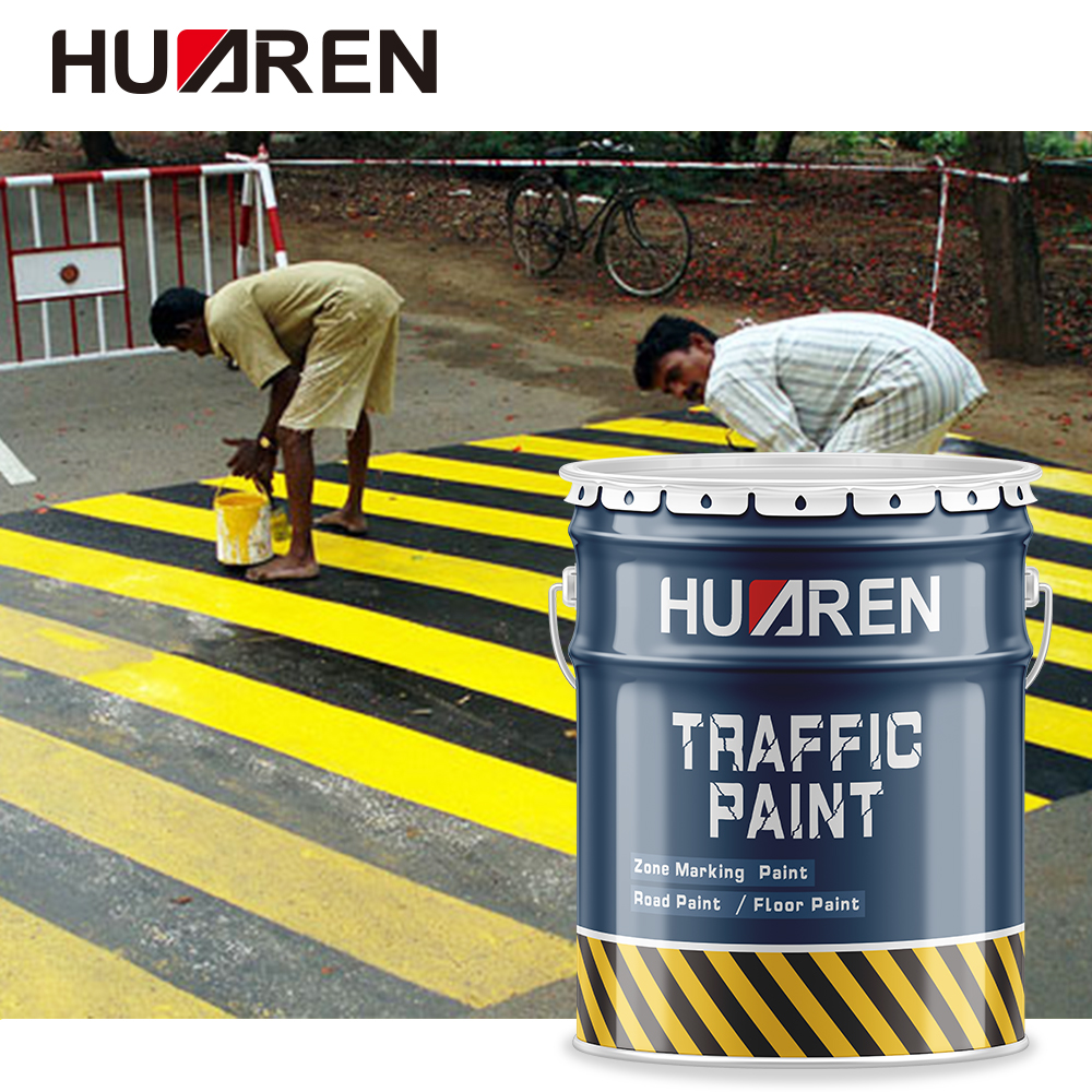 Pintura termoplástica para señalización vial de secado rápido Huaren