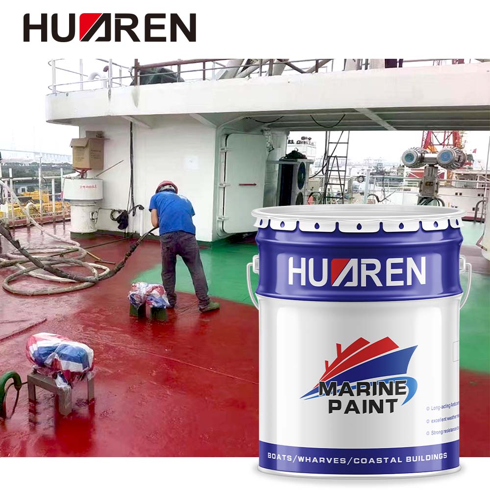 Pintura de caucho clorado con revestimientos líquidos para tuberías Huaren